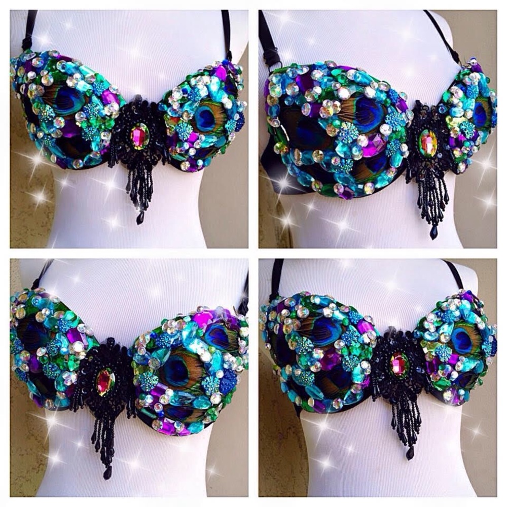 Rave festival bra